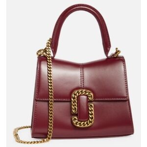 Marc Jacob’s Burgandy the St Marc Mini bag